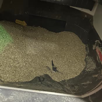 Neutron Akıllı Kedi Tuvaleti Kum Haznesinde Deformasyon