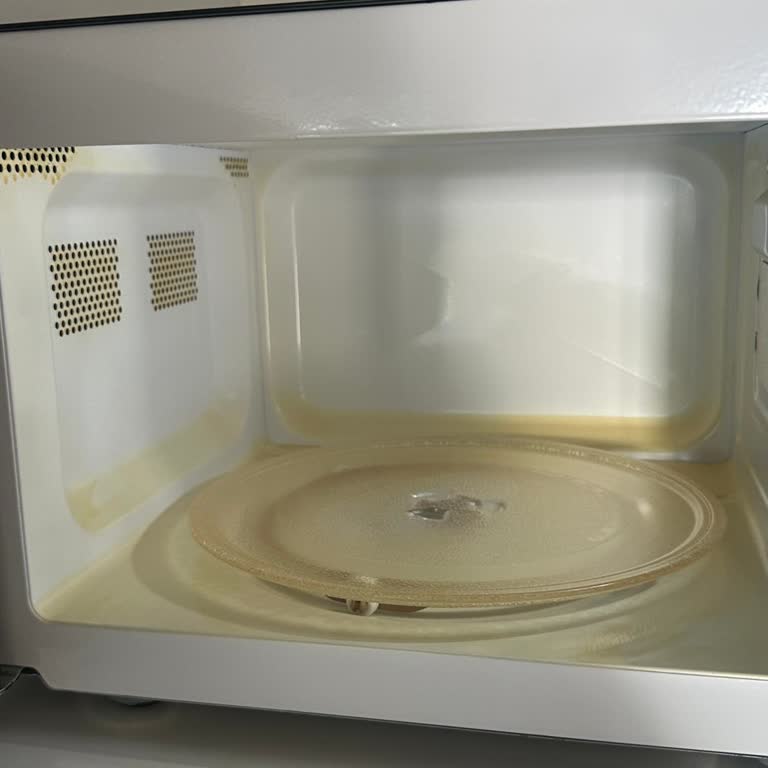 Yeni Alınan Mikrodalga Fırında Yoğun Koku Ve Sararma Sorunu