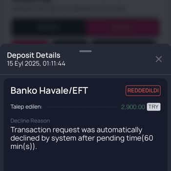 Bankobet'te Yatırılan Paranın Hesaba Aktarılmaması Ve Müşteri Hizmetlerinin Yetersizliği