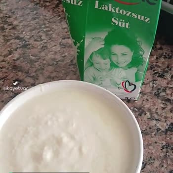 Danone Tikveşli Laktozsuz Süt Bozuk Çıktı!