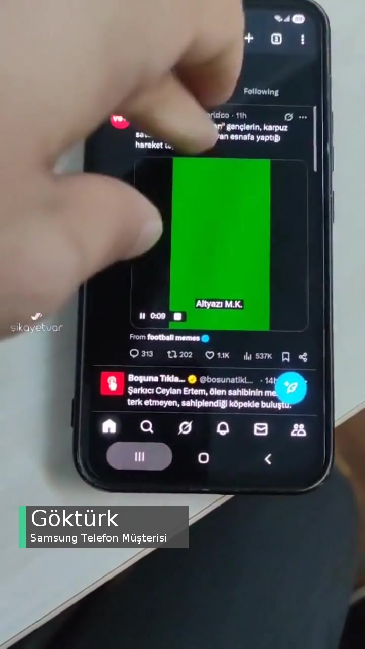 Samsung A34 Cep Telefonu Video Sorunu! videonun kapak resmi