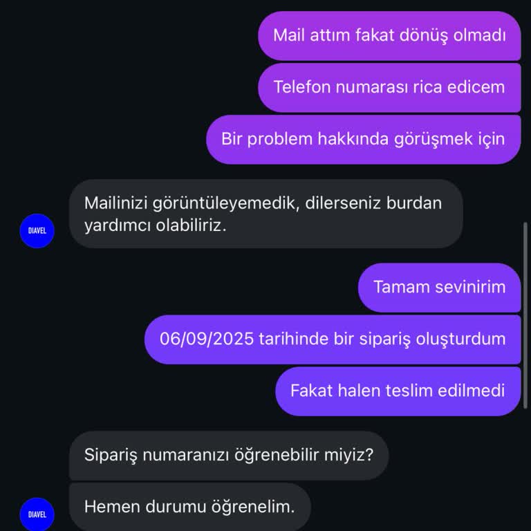 9 Gündür Kargoya Verilmeyen Sipariş Ve Yetersiz Müşteri Hizmetleri