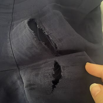 Kötü Kumaş Kalitesi Ve Yetersiz Müşteri Hizmeti Nedeniyle İade Talebi