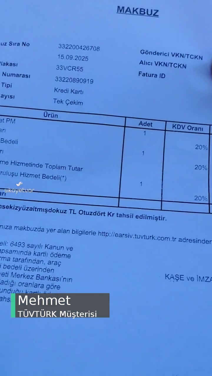 Tüvtürk Kartlı Ödeme Hizmet Ücreti Kesti! videonun kapak resmi