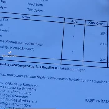 Tüvtürk Kartlı Ödeme Hizmet Ücreti Kesti!