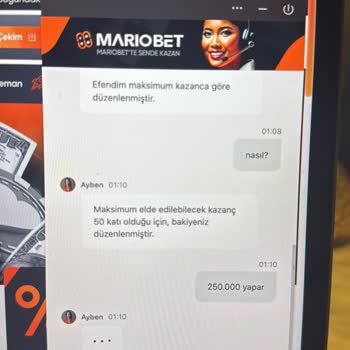Mariobet'te Bilgilendirilmeden Bakiye Silinmesi Ve Mağduriyet