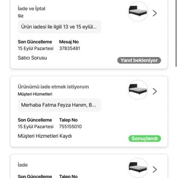 İade Talebim Üç Kez İptal Edildi, Mağduriyetim Giderilmiyor