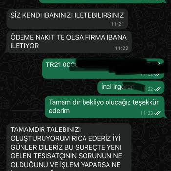 Sifon Arızası Sonrası Para İadesi Yapılmıyor Firma Telefonlarıma Cevap Vermiyor