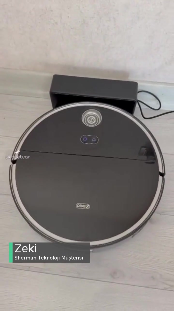 360 S 10 Robot Süpürge Batarya Sorunu (Sherman Teknoloji) videonun kapak resmi
