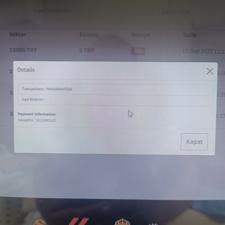 Papara İle Çekim Talebim Reddedildi Destek Alamıyorum