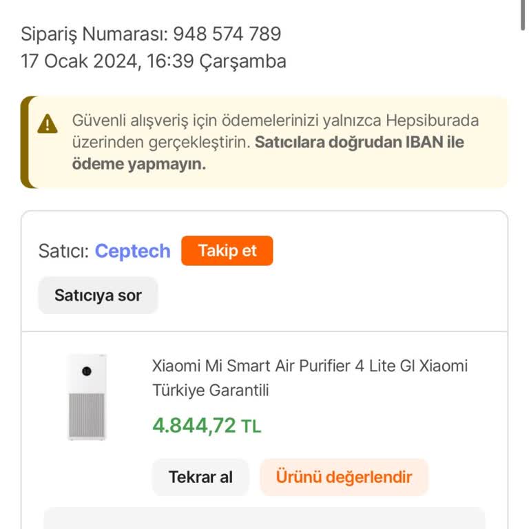 Hepsiburada Türkiye Garantili Ürün Servisinde Mağduriyet Yaşıyorum!