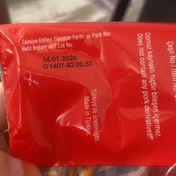 Çubuk Kraker Paketinde Böcek Çıkması Nedeniyle Sağlık Endişesi Yaşadım