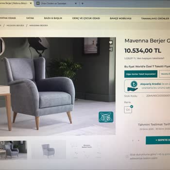 Kırılan Koltuk Ayağı İçin Çözümde Kargo Seçeneği Sunulmuyor Mağdur Oldum