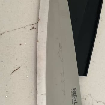 Tefal Bıçak Takımı İlk Kullanımda Tamamen Paslandı, Değişim İstiyorum