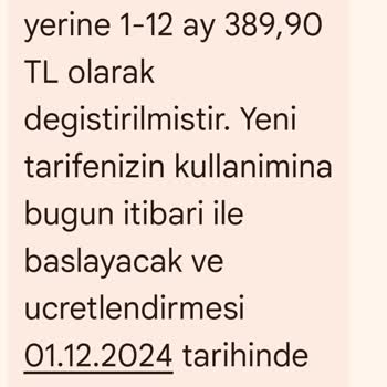 Taahhüt Süresinde Bilgilendirmesiz Fiyat Artışı Ve Abonelik İptali Talebi