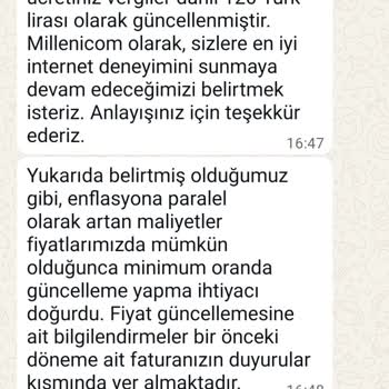 Taahhüt Süresinde Bilgilendirmesiz Fiyat Artışı Ve Abonelik İptali Talebi