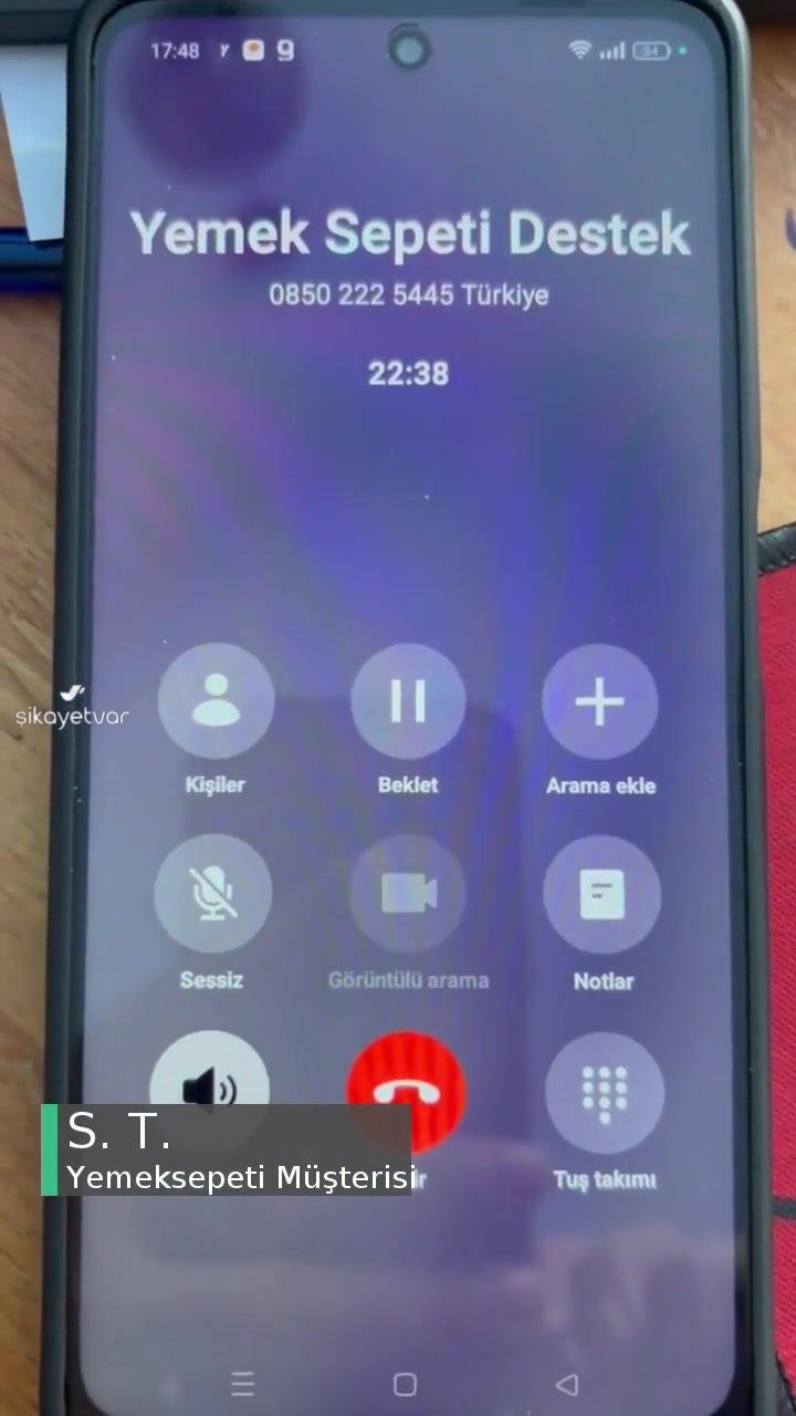 Yemeksepeti Müşteri Temsilcisine Ulaşamama videonun kapak resmi