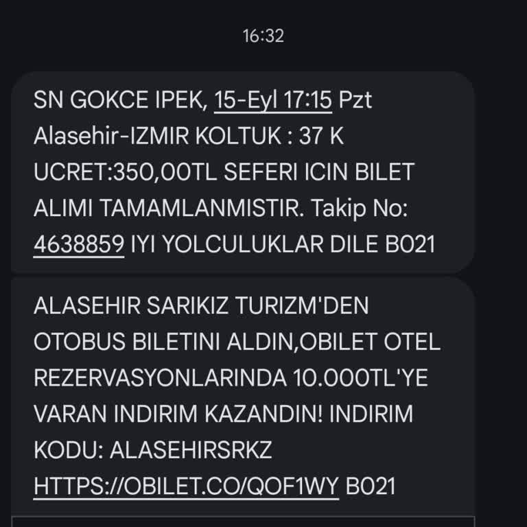 Tek Kişilik Bilet Almama Rağmen İki Kişilik Koltukta Yolculuk Yapmak Zorunda Kaldım