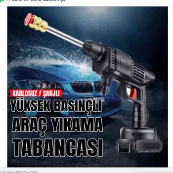 Robo Şarjlı Araç Yıkama Tabancası Arızalandı, Garanti Ve İletişim Sorunu Yaşıyorum