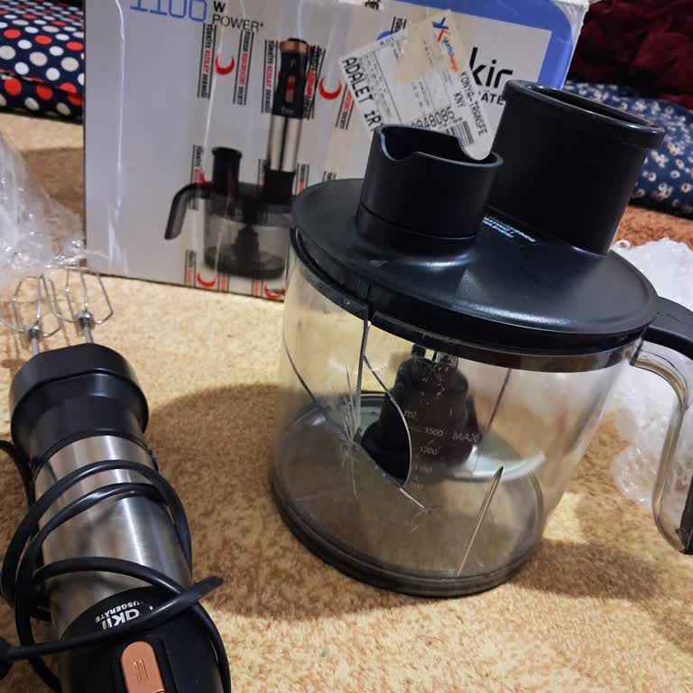Fakir Pro Blender Setinde Yanan Parça Ve Kırık Hazneyle Yaşanan Mağduriyet