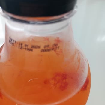 Dimes Buzz Portakal Mango Ürününde Şüpheli Kırmızı Parçalar