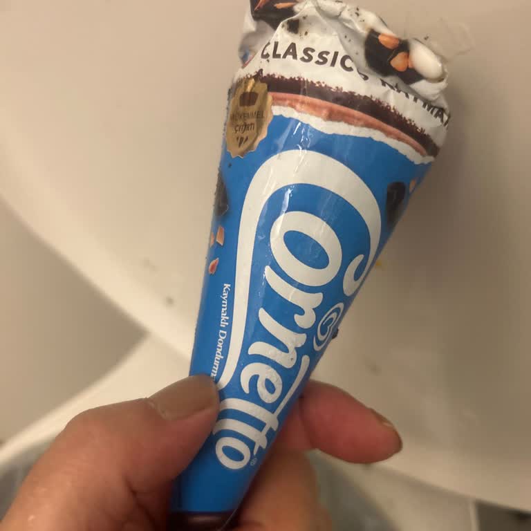 Cornetto Dondurmaların Hijyenik Olmayan Ambalajı Nedeniyle Ürünleri Tüketemedim