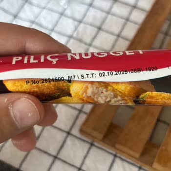 Lezita Nugget İçinden Mavi Poşet Parçası Çıktı, İlgisizlikle Karşılaştım