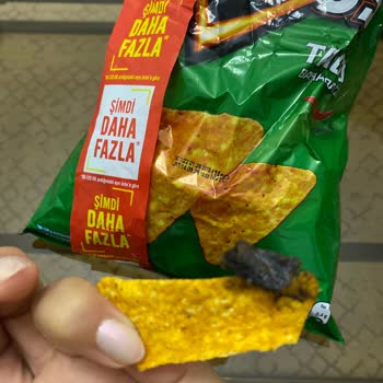 Doritos Taco Paketinde Büyük Ve Belirsiz Cisimle Karşılaştım, Hijyen Endişesi Yaşadım