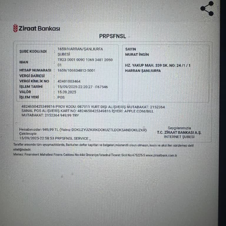 Hesabımdan İzinsiz Apple Harcaması Mağduriyetimi Nasıl Gidereceğim