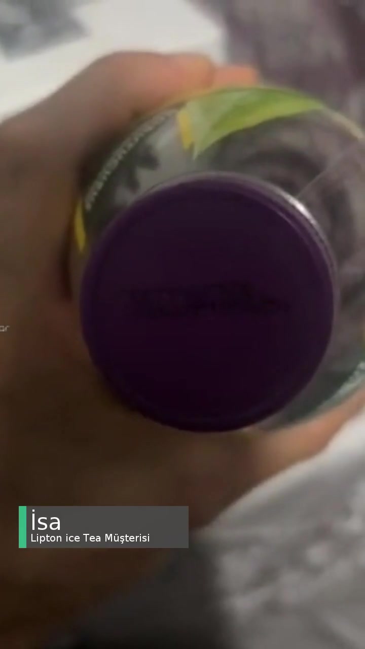 Lipton ice Tea İçerisinde Yabancı Madde videonun kapak resmi