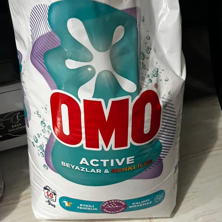 OMO Toz Deterjan Köpürmeme Sorunu Ve Ürün Değişim Talebi
