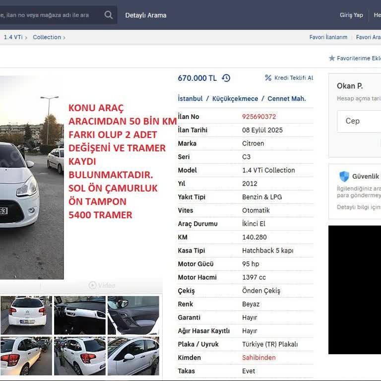 Axa Sigorta Aracımın Piyasa Değerinin Altında Teklif Verdi