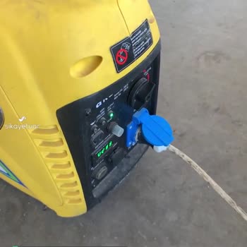 Aksa Sıfır Jeneratör Yağ Yakıyor Tekleme Yapıyor