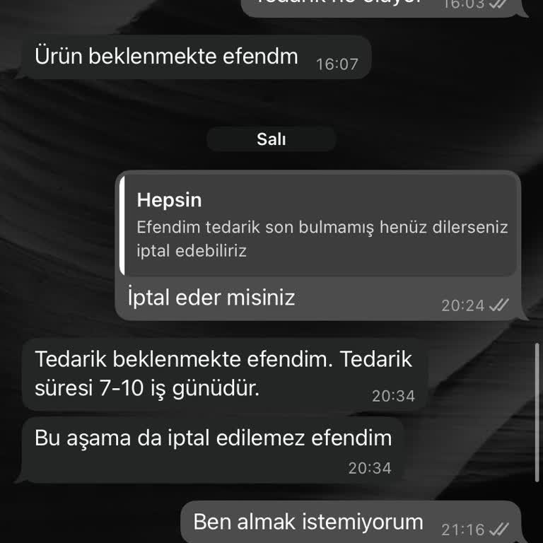 İade Edilmeyen Ürünler Yüzünden Maddi Mağduriyet Yaşadım