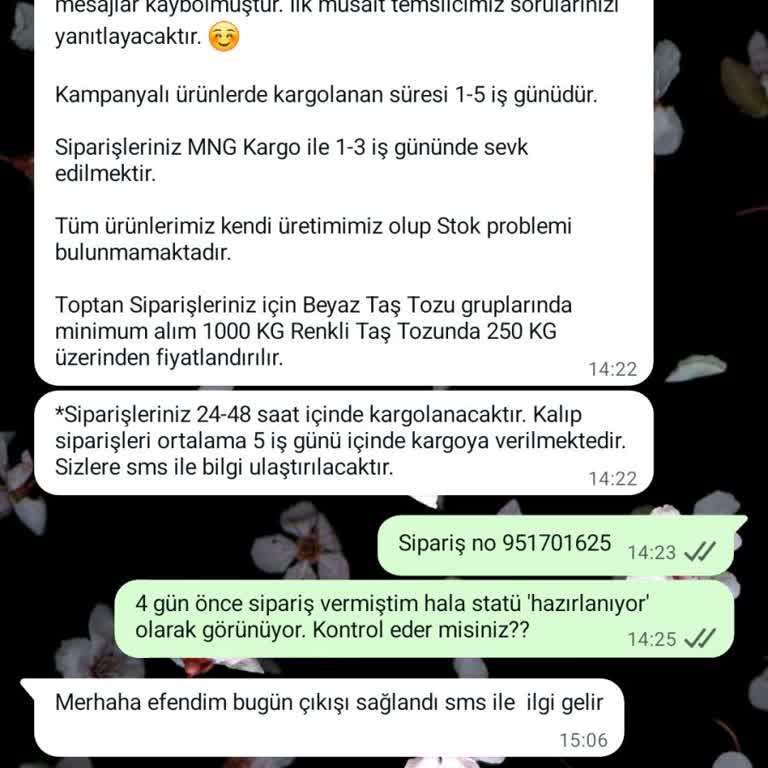 Siparişim Günlerdir Gönderilmiyor İletişim Kuramıyorum İşlerim Aksadı