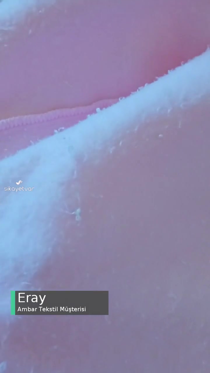 Ambar Tekstil Kalitesiz Ürün, Para İadesi İstiyorum videonun kapak resmi