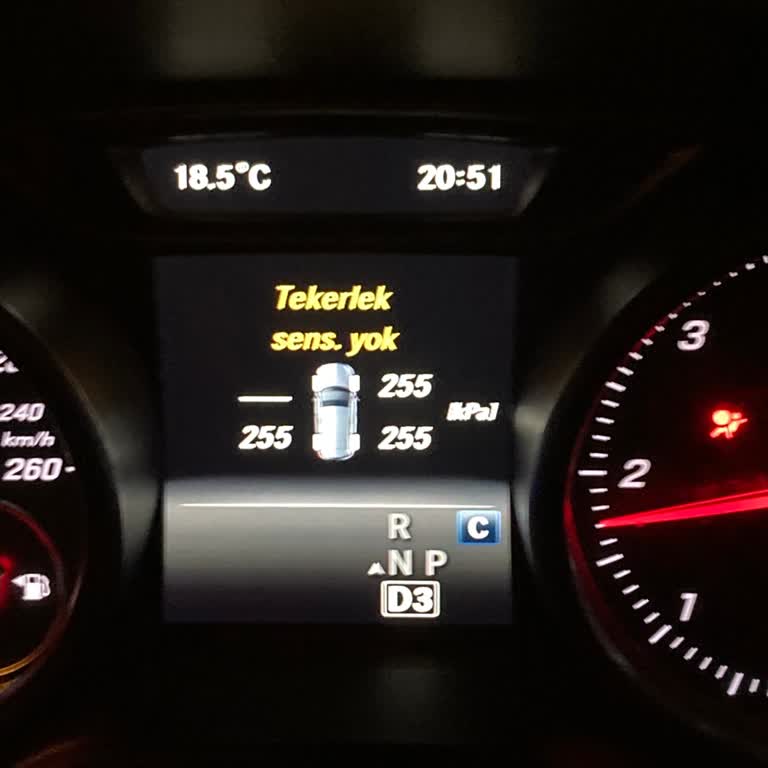 Lastik Değişimi Sonrası Sensör Arızası Ve Servis Ücret Talebi