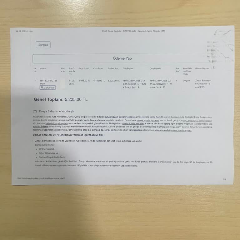 HGS Bakiyesi Yeterli Olmasına Rağmen Ceza Ve İcra Takibiyle Mağdur Edildim