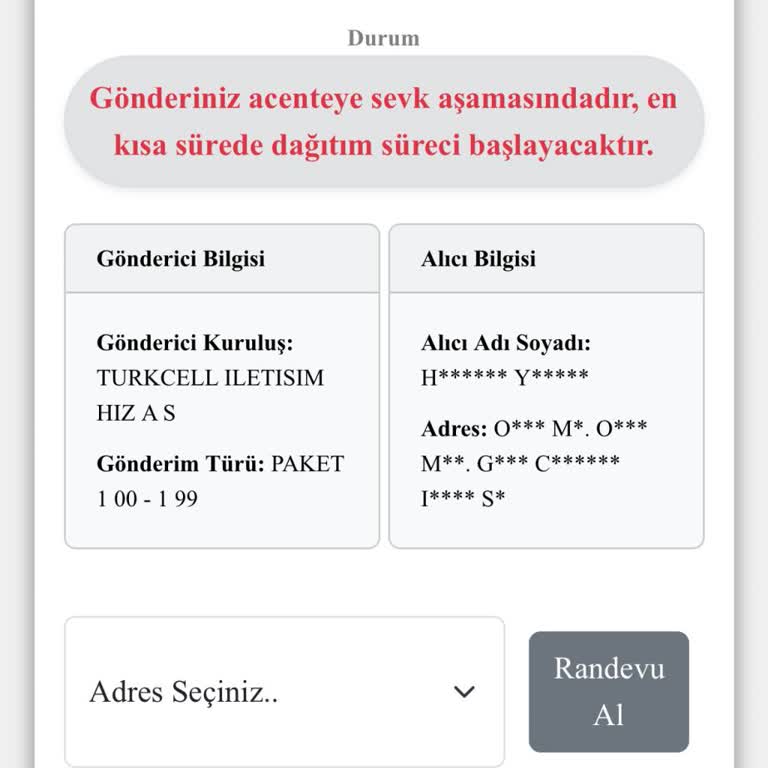 Teslimat Beklerken Sessizliğe Mahkûm Edildim