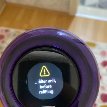 Dyson V12 Sürekli Filtre Hatası: Kalıcı Çözüm Veya Ürün Değişimi Talebi