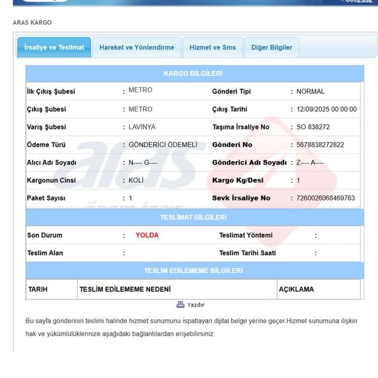 İstanbul İçi Teslimatta 4 Günlük Gecikme: Mağduriyet Ve Bilgilendirme Eksikliği