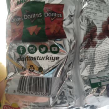 Doritos Cips Paketinden Siyah Yabancı Maddeler Çıktı, Ücret İadesi Talebi