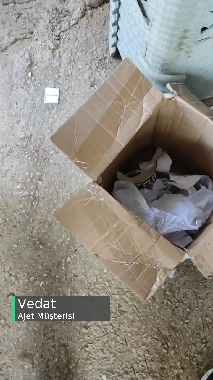 Ajet Bagaja Verilen Sağlam Malzemenin Kırık Gelmesi videonun kapak resmi