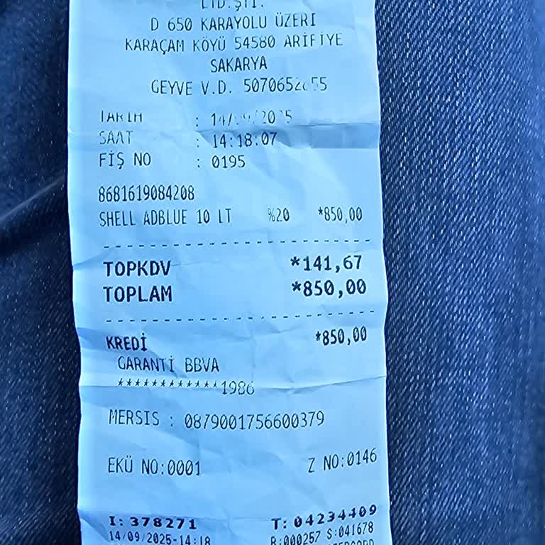 AdBlue İçin Ödediğim Yüksek Ücretin İadesini Talep Ediyorum