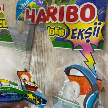 Tarihi Geçmemiş Haribo Ekşi Kanka Boy Ürünü Bozulmuş Ve Ekşiliği Kaybolmuş