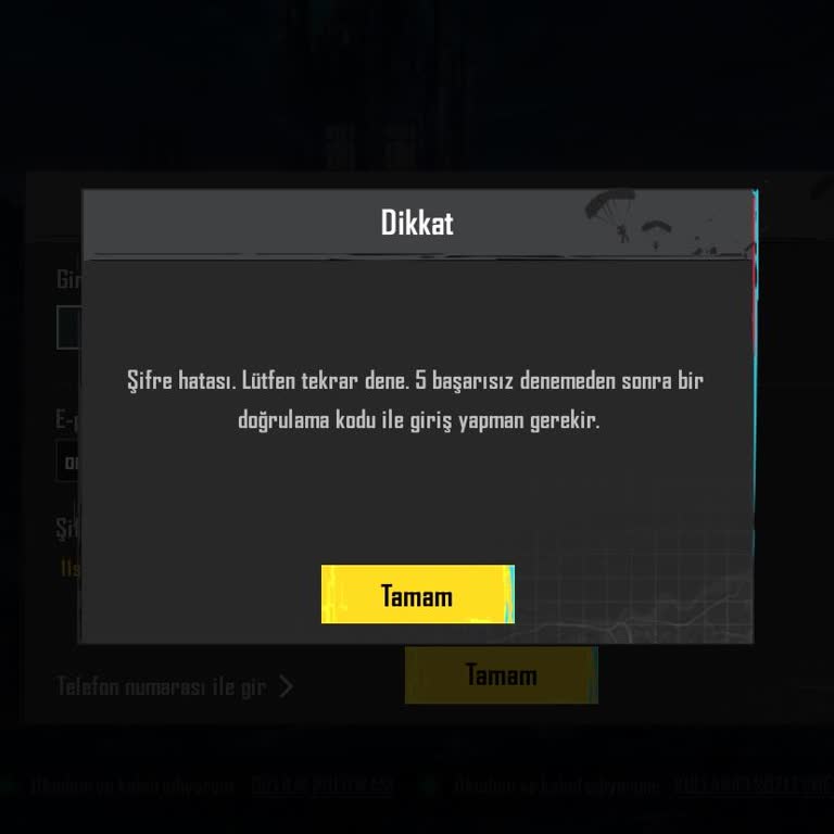 Hesabıma Giriş Yapamıyorum, Paramı İstiyorum