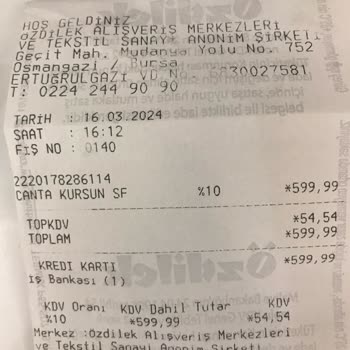 Alarmı Çıkartılmayan T-shirt Ve Kısa Sürede Hasar Gören Çanta İçin Çözüm Sunulmadı