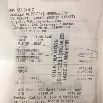 Alarmı Çıkartılmayan T-shirt Ve Kısa Sürede Hasar Gören Çanta İçin Çözüm Sunulmadı