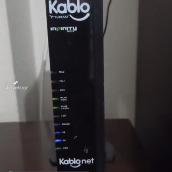 Kablo Net Son Bir Haftadır İnternet Ve TV Bağlantısı Yok
