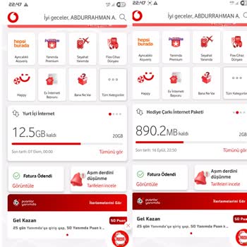 Hediye İnternetim Varken Ana Paketimden Kullanım Sorunu Yaşıyorum